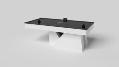 Elevate Customs Stilt Air Hockey Tables / Solid Pantone White in 7' -Made in USA