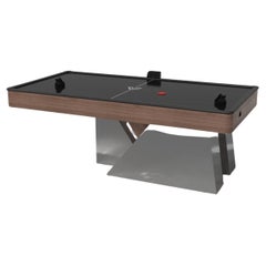 Elevate Customs Stilt Air Hockey Tables / Solid Walnut Wood in 7' - Made in USA