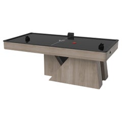 Elevate Customs Stilt Air Hockey Tables / Solid White Oak Wood in 7'-Made in USA