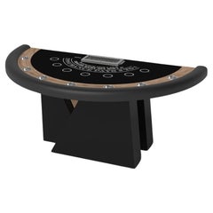 Elevate Customs Stilt Black Jack Tables / Solid Curly Maple Wood in 7'4" - USA