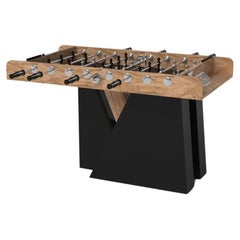 Elevate Customs Stilt Foosball Tables /Solid Curly Maple wood in 5' -Made in USA