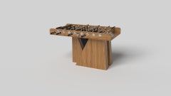 Elevate Customs Stilt Foosball Tables / Solid Teak Wood in 5' - Made in USA
