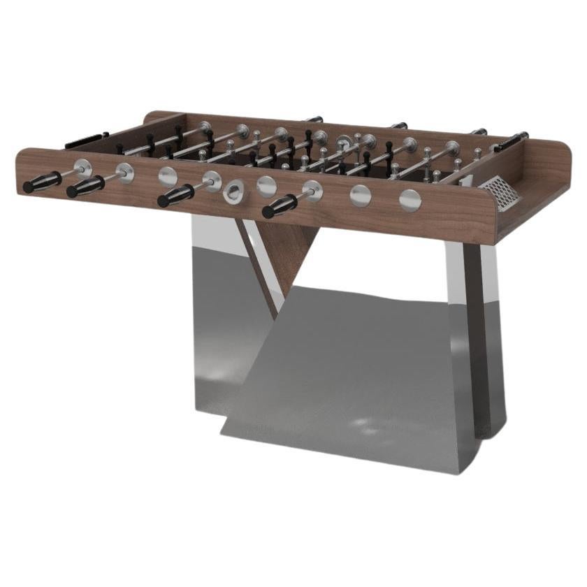 Elevate Customs Stilt Foosball Tables / Solid Walnut Wood in 5' - Made in USA en vente