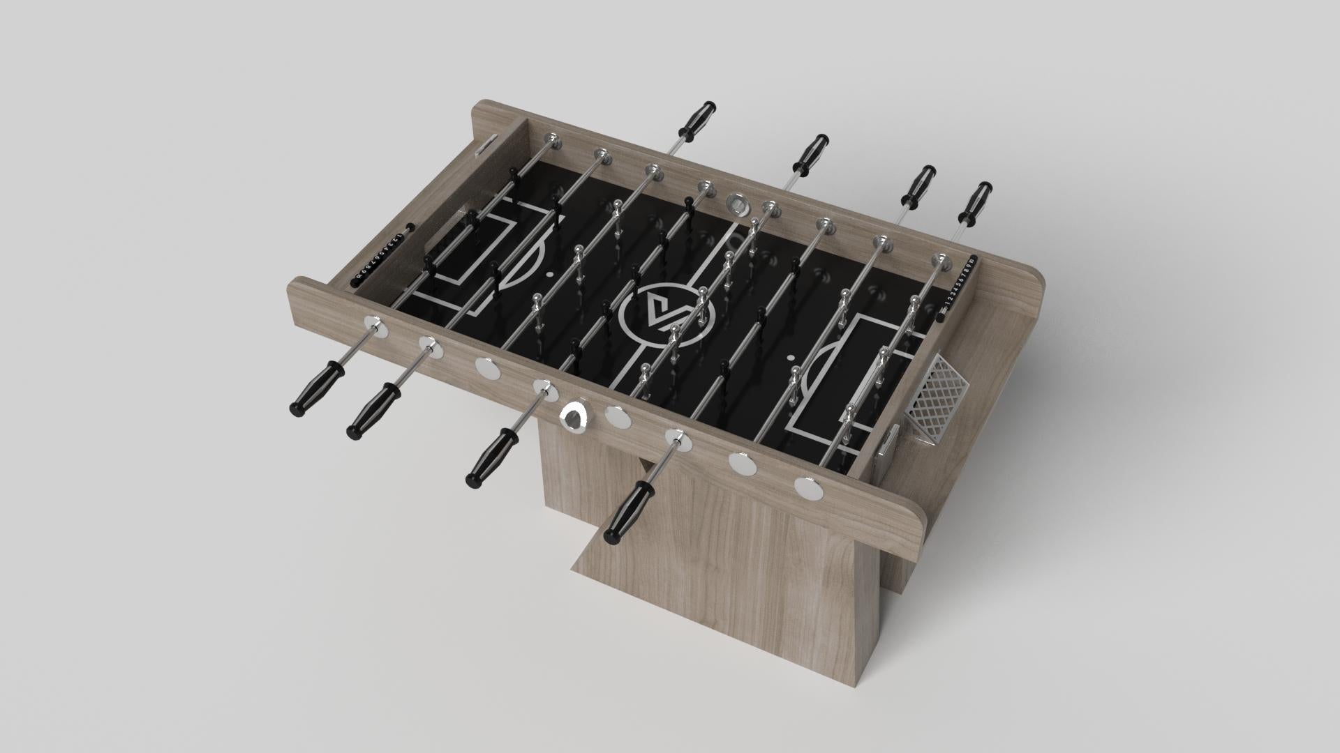 Américain Elevate Customs tables Stilt Foosball / Bois de chêne blanc massif en 5' - Fabriqué aux États-Unis en vente