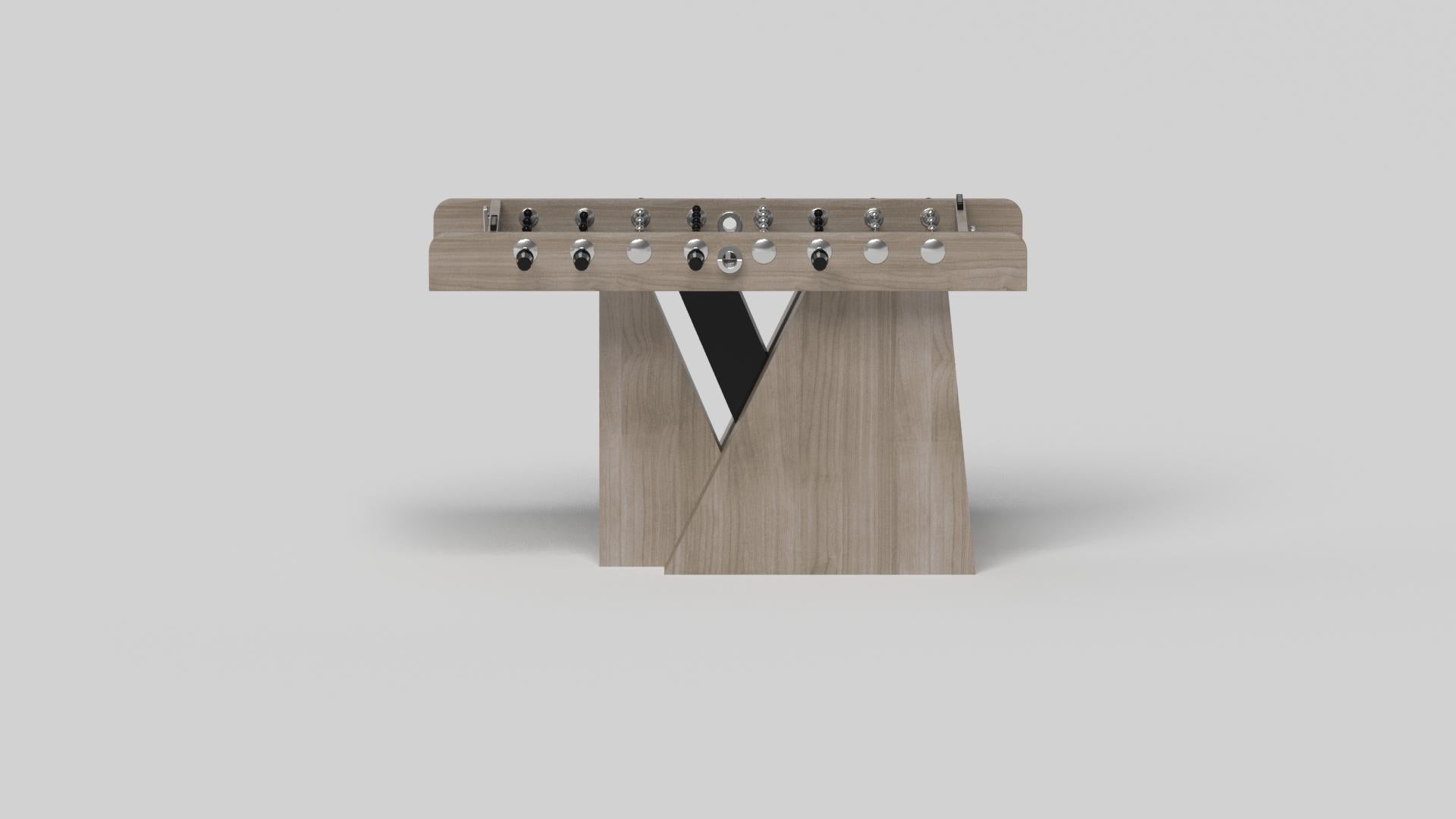 Fait main Elevate Customs tables Stilt Foosball / Bois de chêne blanc massif en 5' - Fabriqué aux États-Unis en vente