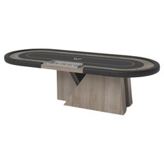 Elevate Customs Stilt Poker Tables / Solid White Oak in 8'8" - Made in USA
