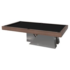 Elevate Customs Stilt Pool Table / Solid Walnut Wood in 9' - Made in USA