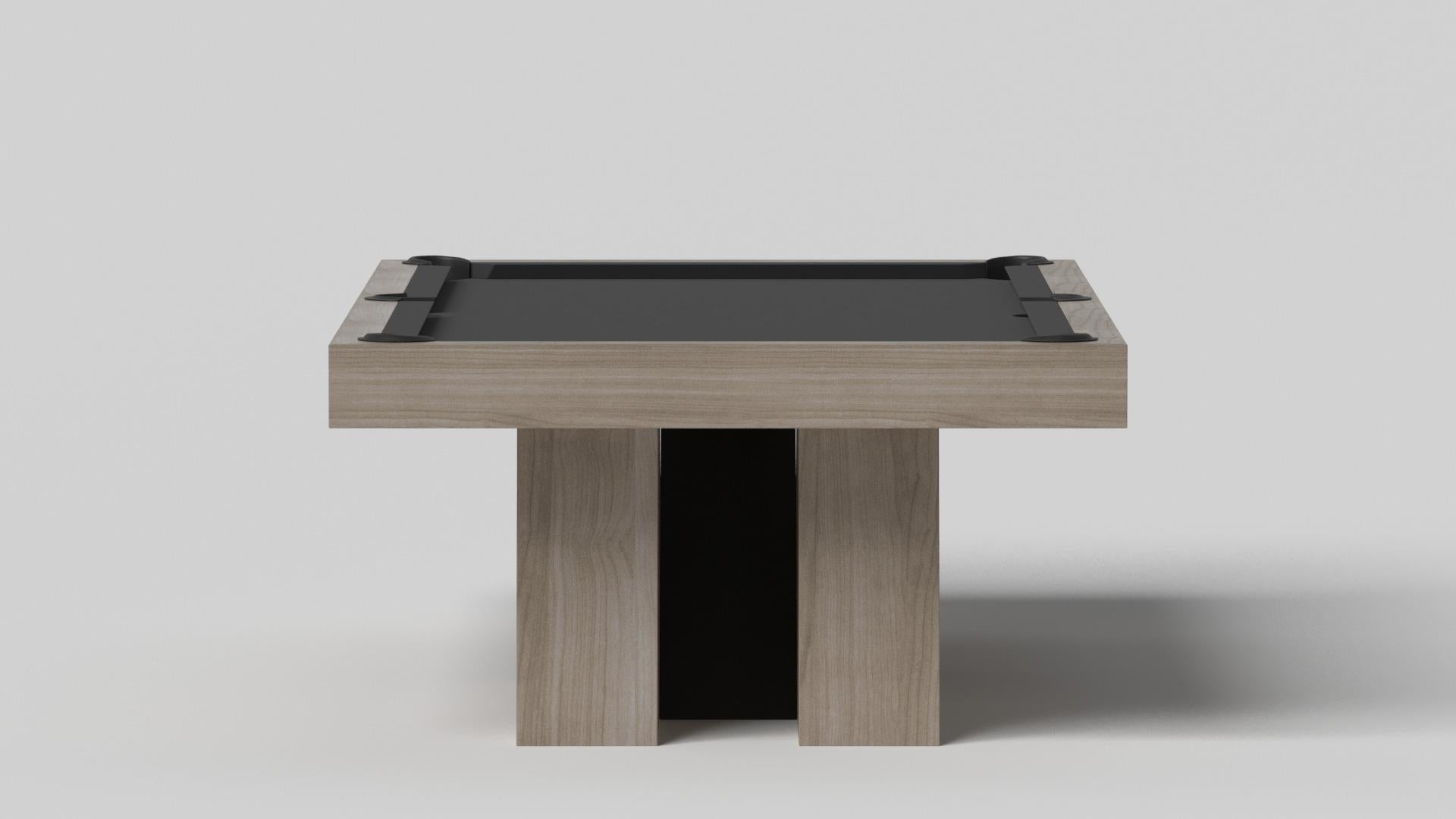 white oak pool table