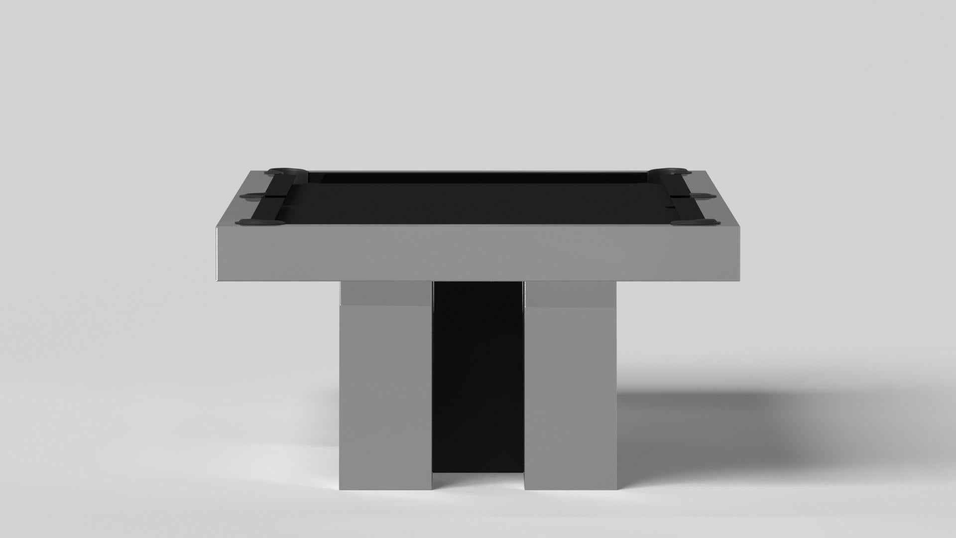 Moderne Table de piscine Stilt Customs / Métal en acier inoxydable en 8,5' - Fabriqué aux États-Unis en vente