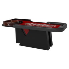Elevate Customs tables Stilt Roulette / Couleur noire Pantone solide en 8'2" - USA