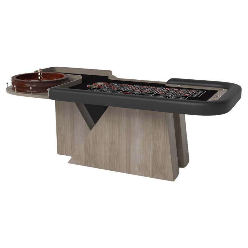 Elevate Customs Stilt Roulette Tables / Solid Walnut Wood in 8'2 ...