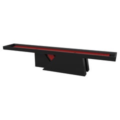 Elevate Customs Stilt Shuffleboard-Tische /Solid Pantone Schwarze Farbe in 16' -USA