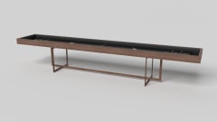 Elevate Customs Stelzen Shuffleboard Tische/Massivholz Nussbaum in 12' - Made in USA