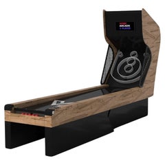 Elevate Customs Stilt Skeeball Tables / Solid Curly Maple Wood in - Made in USA