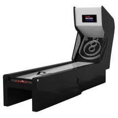 Elevate Customs tables Stilt Skeeball /Solid Pantone Black Color in -Made in USA