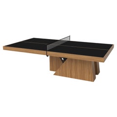 Elevate Customs Stilt Tennis Table / Solid Teak Wood in 9' - Made in USA