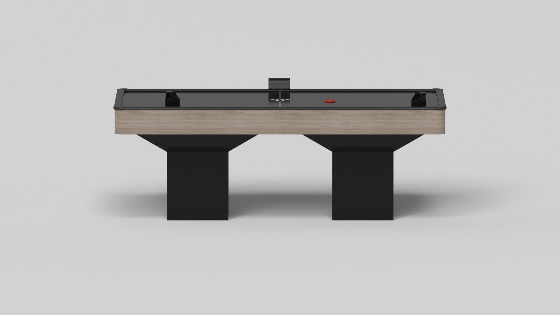 Elevate Customs Mesas de Air Hockey de caballete/Madera maciza de roble blanco en 7'-Hecho en EE.UU. Estadounidense en venta
