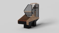 Tables de basket-ball sur mesure / Bois d'érable bouclé massif de 8'3" - États-Unis