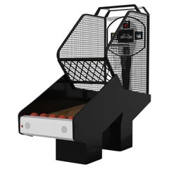 Tavoli da basket a cavalletto Elevate Customs/Solido colore nero pantone in 8'3" -USA