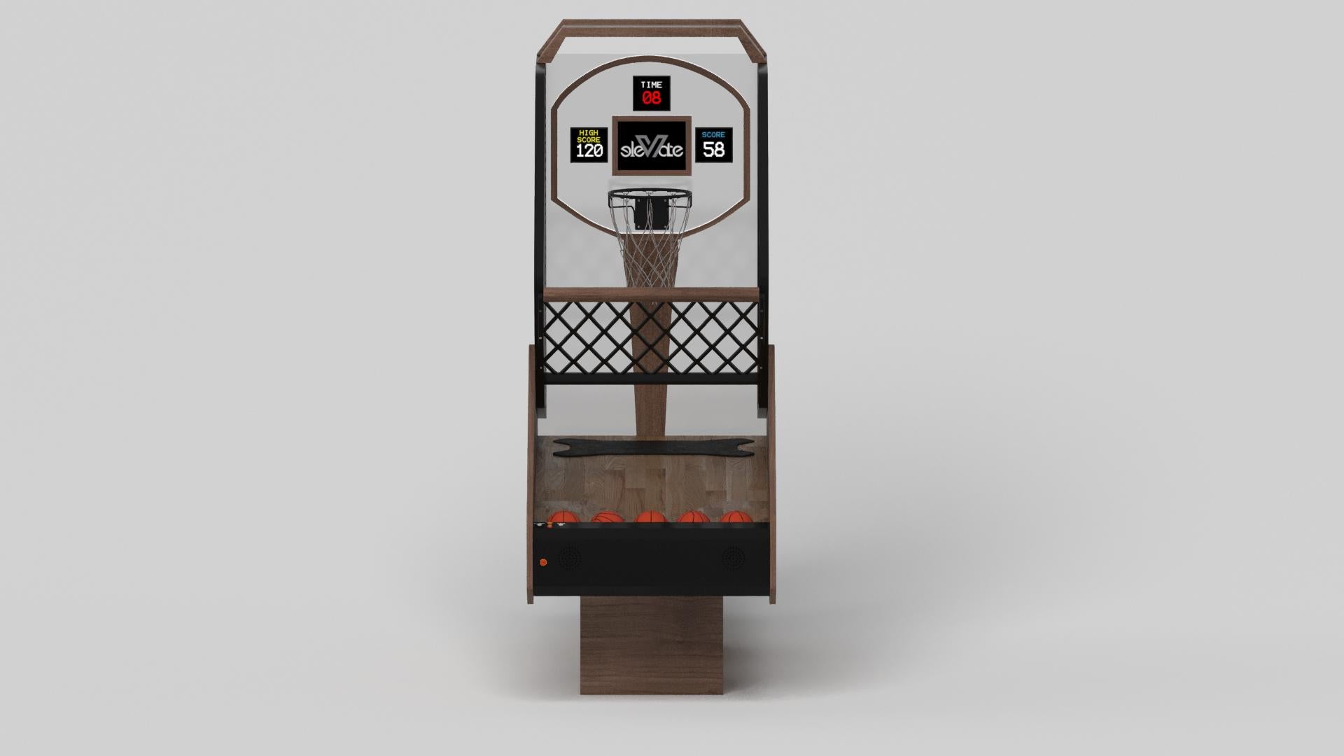 Minimaliste Elevate Customs Trestle Basketball Tables/Solid Walnut Wood in 8'3