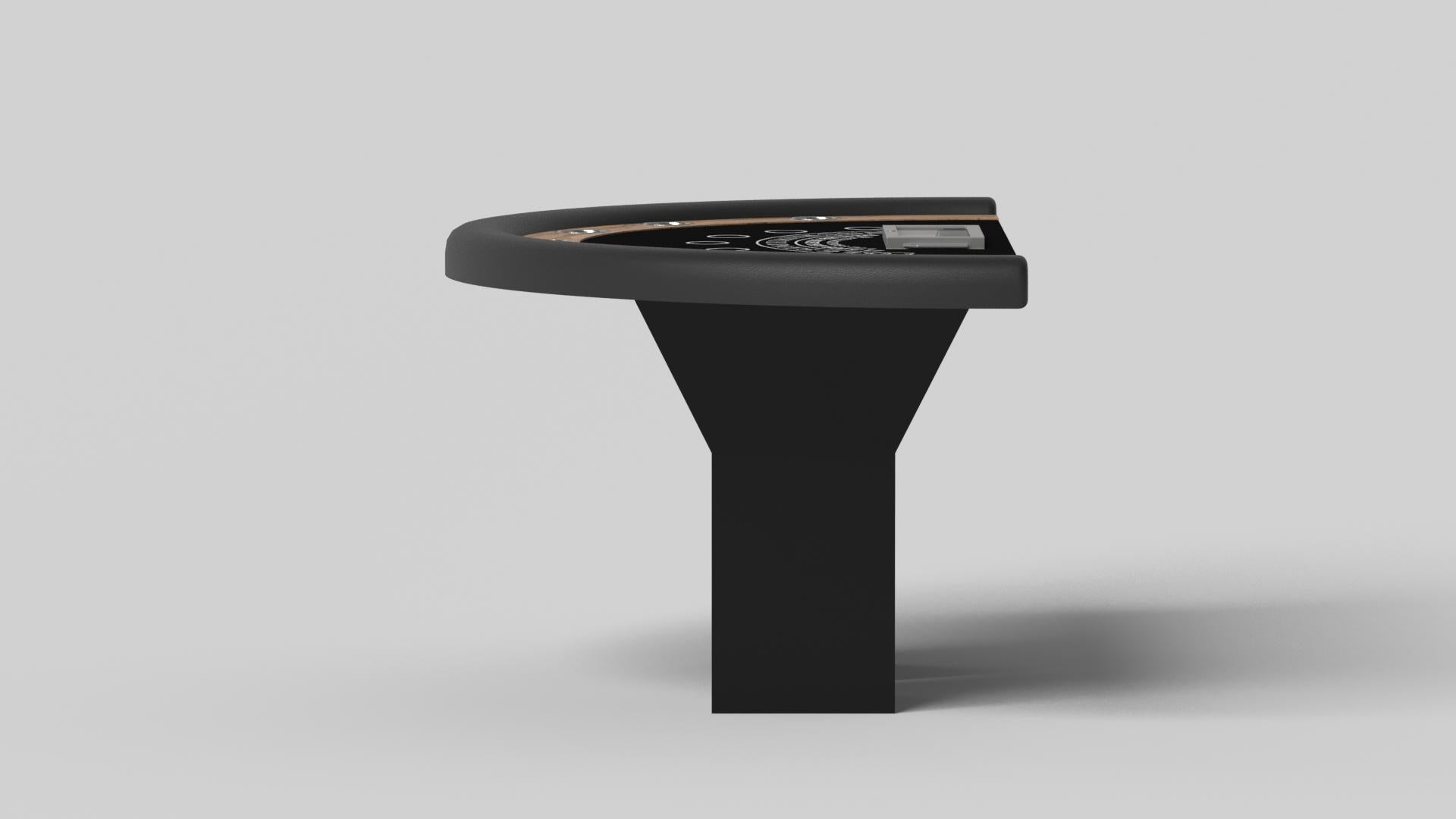 Minimalist Elevate Customs Trestle Black Jack Tables / Solid Curly Maple Wood in 7'4