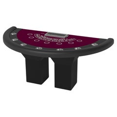 Tables à tréteaux Elevate Customs Jack Black/couleur Pantone Black solide en 7'4" -USA