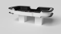 Tables à tréteaux sur mesure / Blanc Pantone massif en 9'9" - États-Unis