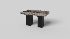 Elevate Customs Trestle Foosball Tables /Solid White Oak Wood in 5' -Made in USA