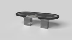Elevate Customs Trestle Poker Tables / Stainless Steel Sheet Metal in 8'8" - USA
