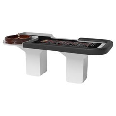Elevate Customs Trestle Roulette Tables / Solid Pantone White Color in 8'2" -USA