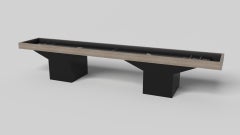 Elevate Customs Trestle Shuffleboard Tables / Solid White Oak Wood in 12' - USA