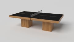 Elevate Customs Trestle Tennis Table / Solid Teak Wood in 9' - Made in USA