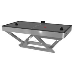 Elevate Customs Trinity Air Hockey Table/Stainless Steel Metal in 7'-Made in USA