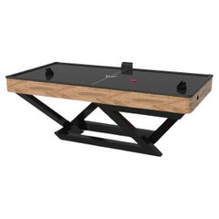 Elevate Customs Trinity Air Hockey Tables / Solid Curly Maple in 7' -Made in USA