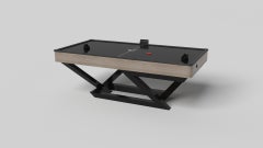 Elevate Customs Trinity Air Hockey Tables/Solid White Oak Wood in 7'-Made in USA