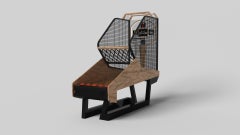 Tables de basket-ball Trinity sur mesure / bois d'érable bouclé massif de 8'3" - États-Unis
