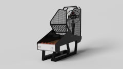 Elevate Customs Trinity Basketball Tables/Solid Pantone Black Color in 8'3" -USA