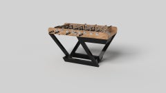 Tavoli da biliardino Elevate Customs Trinity/Solido legno d'acero riccio da 5' - Made in USA