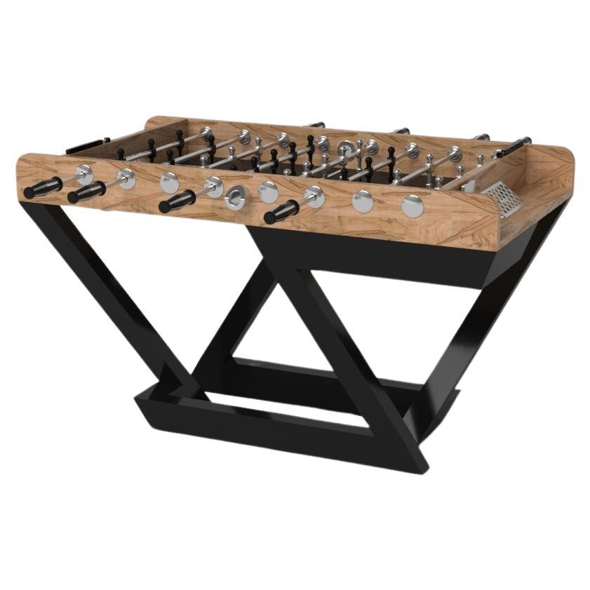 Elevate Customs Trinity Foosball Tables/Solid Curly Maple Wood in 5'-Made in USA For Sale