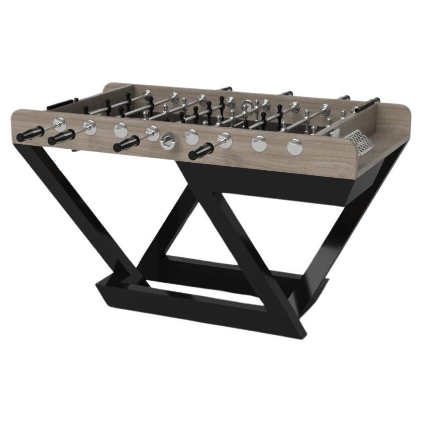 Elevate Customs Trinity Foosball Tables /Solid White Oak Wood in 5' -Made in USA For Sale