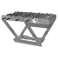 Elevate Customs Trinity Foosball Tables/Acier inoxydable métallique en 5' -Made in USA