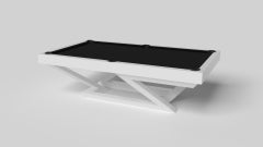 Elevate Customs Trinity Mesa de billar / Arce blanco macizo Woo en 8,5' - Made in USA