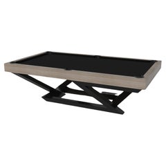 Elevate Customs Trinity Pool Table / Bois de chêne blanc massif en 8.5' - Made in USA