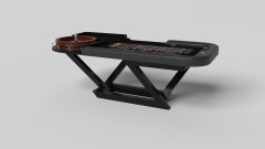 Elevate Customs Trinity Roulette Tables / Solid Pantone Black Color in 8'2" -USA
