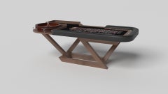 Elevate Customs Trinity Roulette Tables / Solid Walnut Wood in 8'2" -Made in USA