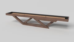 Elevate Customs Trinity Shuffleboard Tables / Solid Walnut Wood in 12' - USA
