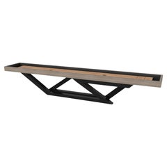 Elevate Customs Trinity Shuffleboard Tables / Solid White Oak Wood in 12' - USA