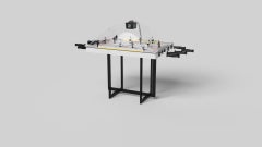 Elevate Customs Upgraded Beso Dome Hockey / Solid Curly Maple Wood in 3'9" - USA