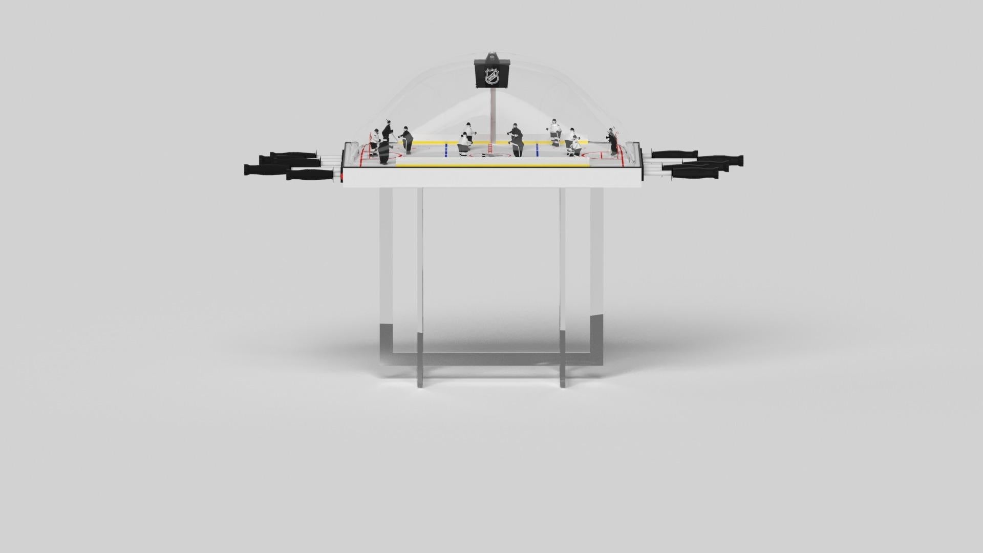 Américain Elevate Customs tables de hockey Beso Dome Upgraded/Solid Pantone Black in 3'9