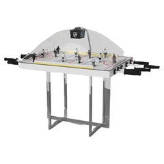 Elevate Customs Upgraded Beso Dome Hockey Tables/Solid Pantone Black in 3'9"-USA